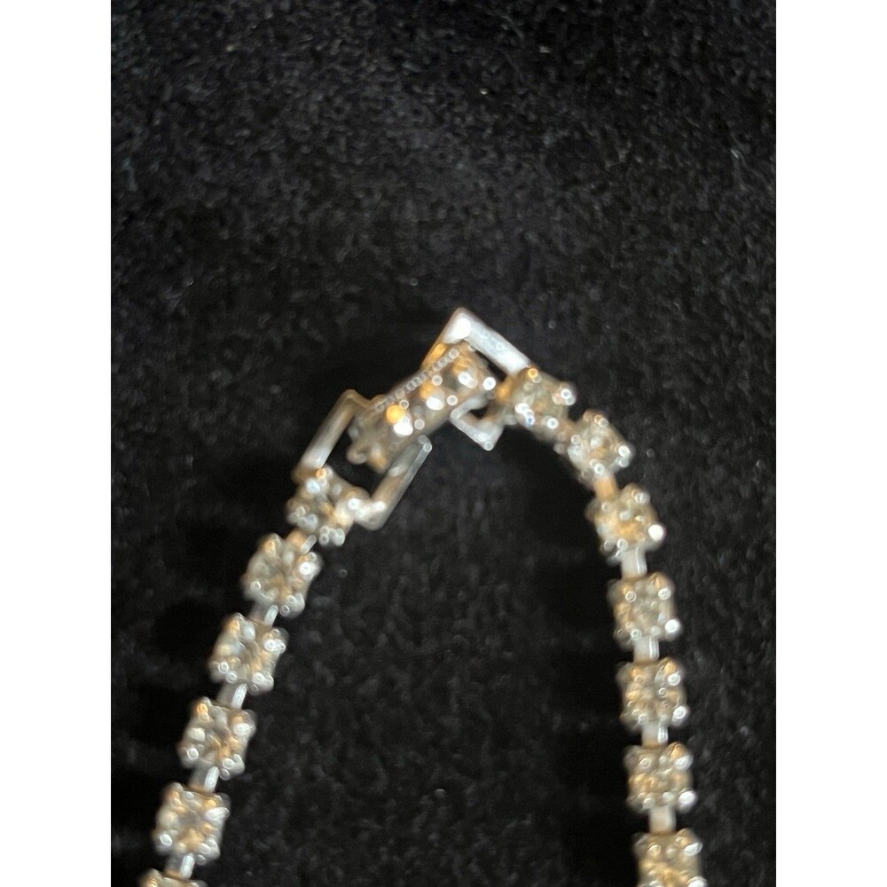 Vintage Rhinestone Necklace Lot Bridal Gatsby Prom Costume Jewelry Set Pear-drop - Picture 7 of 9